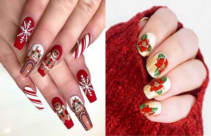 4 nail art ideas for Christmas