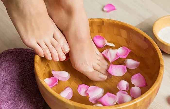 The benefits of foot bath