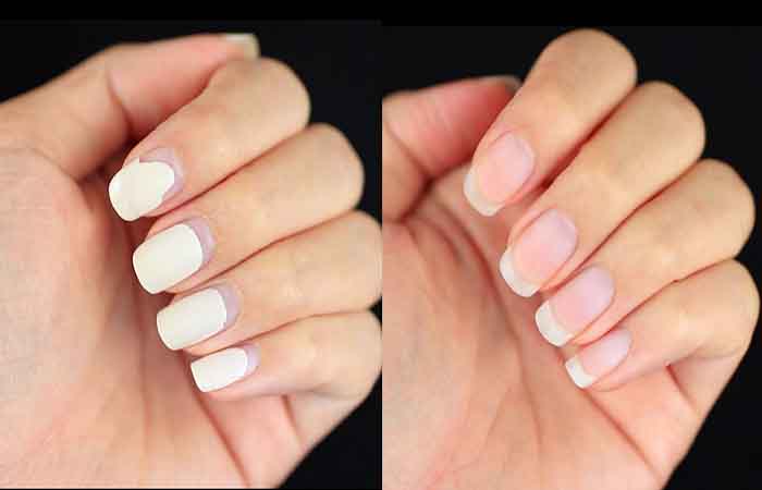 Remove resin or gel from nails at home