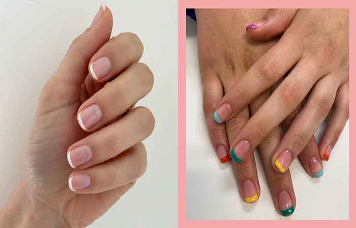 How to make your colored French manicure last?